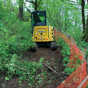 Construction at Eagle Mountain Graystone Trail