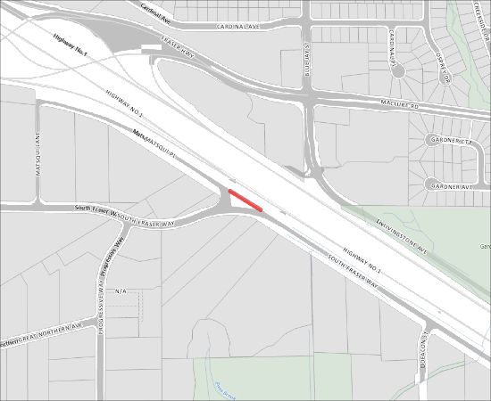 Full Road Closure for MOTI Sanitary Infrastructure - Detour in place on South Fraser Way