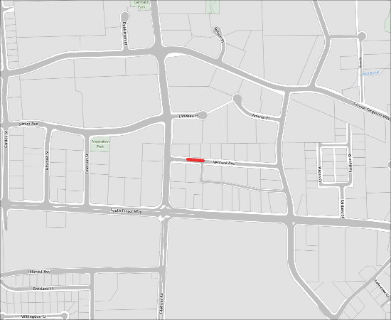 Full Road Closure for Pouring Concrete at a Residential Construction Site on Ventura Avenue