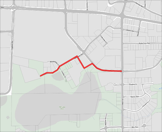 Single Lane, Alternating Traffic for Run for water on Mill Lake Road