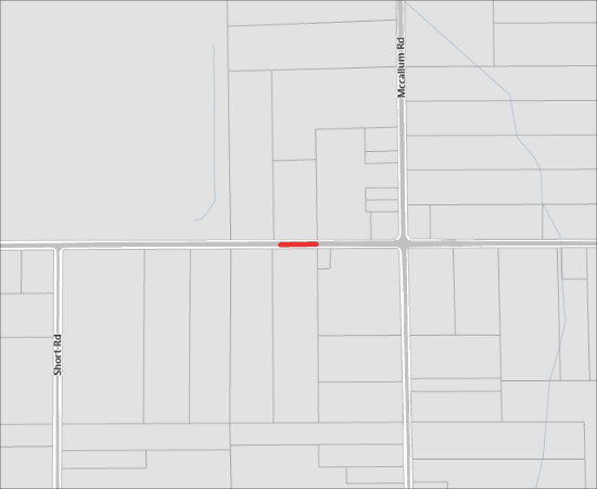 Single Lane, Alternating Traffic for Fortis Pavement Restoration on Huntington Road