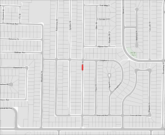 Single Lane, Alternating Traffic for Utility Installation on Beaver Street