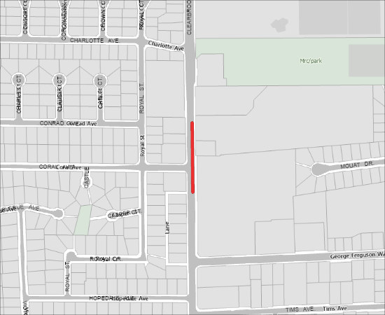 Single Lane Closure for UG Placing and Splicing on Clearbrook Rd
