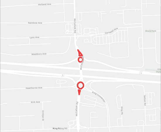 Single Lane Closure for Landscaping