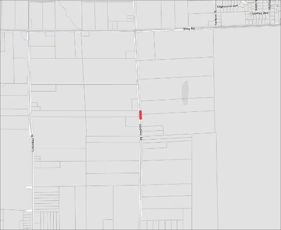 Single Lane, Alternating Traffic for Fortis Gas Service Installation