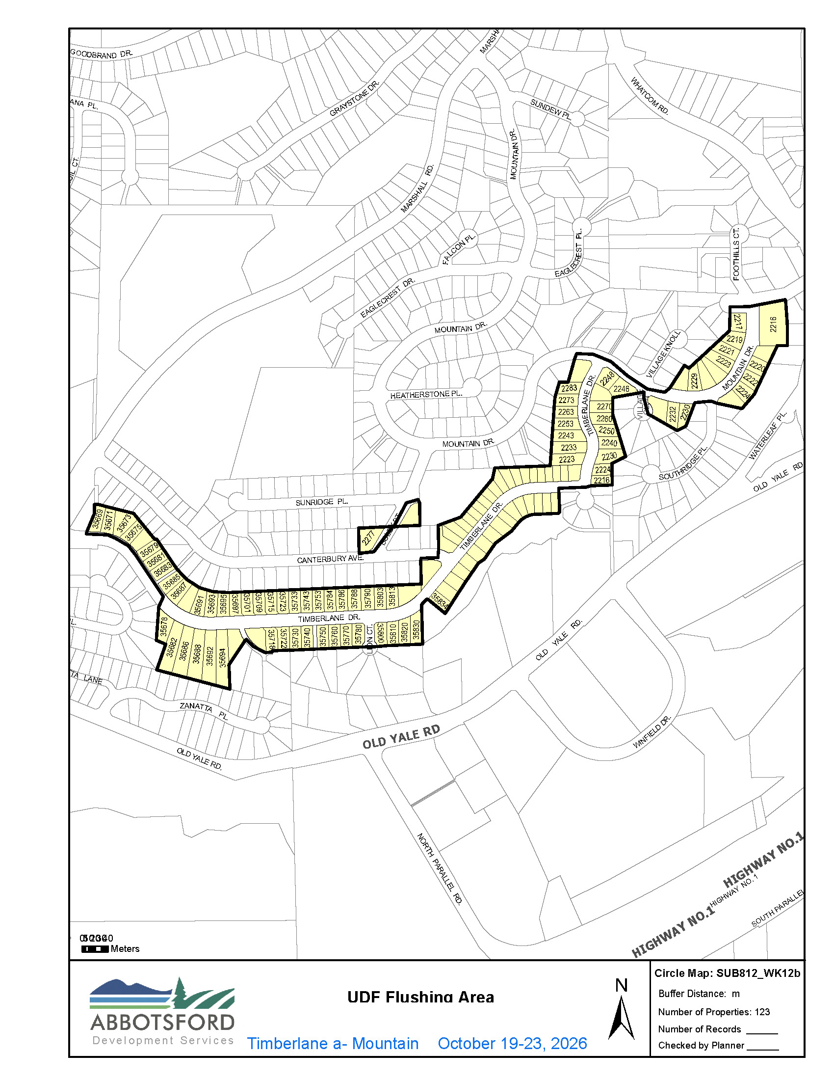 UDF Map Week 12 Oct 19-23 2026 Timberlane-Mountain