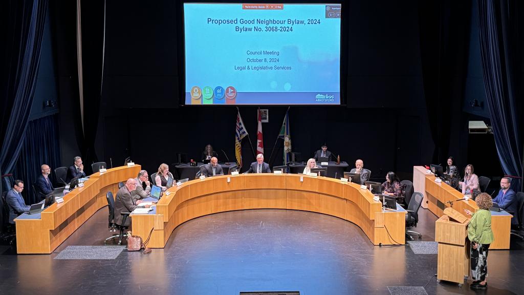 Staff presented their updated Good Neighbour Bylaw to City Council on Oct. 8.
