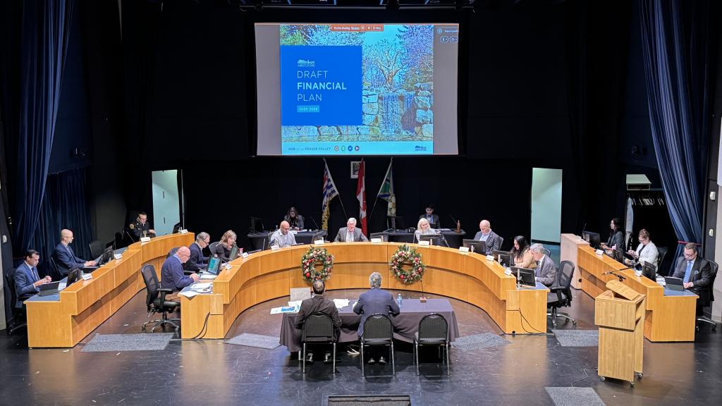 Staff presented the proposed 2025 City of Abbotsford budget to City Council on Dec. 10 and 11.