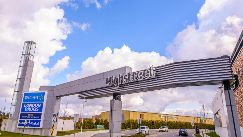 Highstreet Mall Entrance Sign