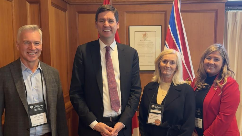 Mayor Siemens and Councillors Ross and Driessen met with Premier Eby during this week’s UBCM conference in Victoria.