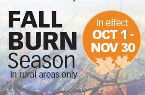 fall burn season card